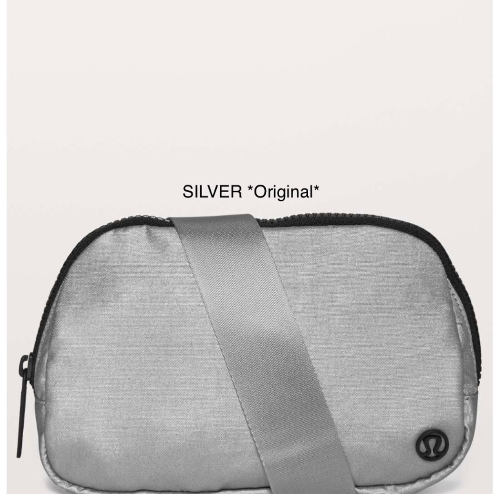 Silver, Lululemon Everywhere Belt Bag, Good Used Condition